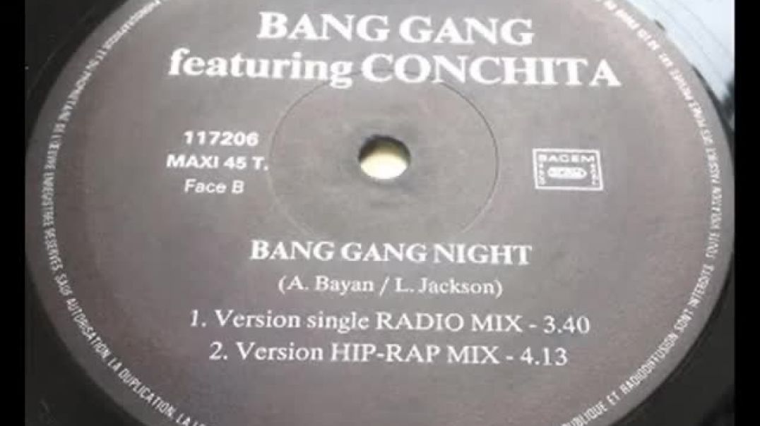 Bang Gang ft Conchita - Bang Gang Night (Extended All Night Mix)