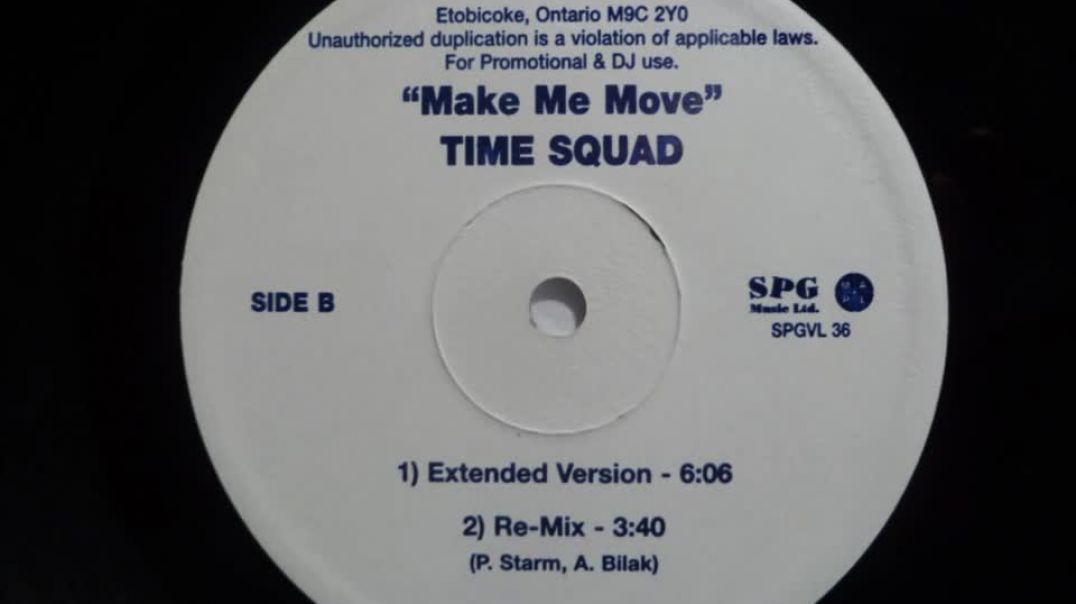 Time Squad - Make Me Move