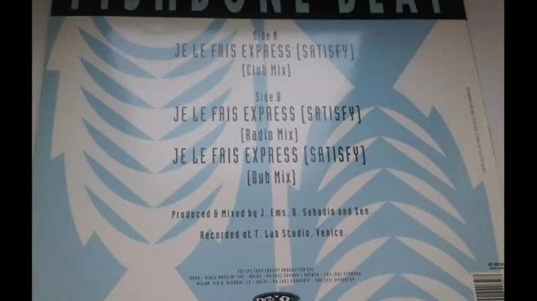 Fishbone Beat - Je Le Fais Express (Club Mix)