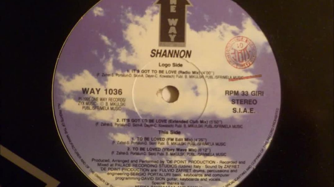 Shannon - It's Got To Be Love