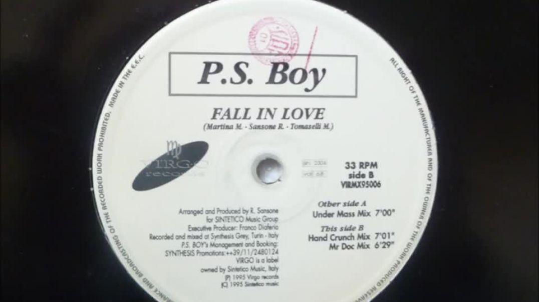 P.S. Boy - Fall In Love