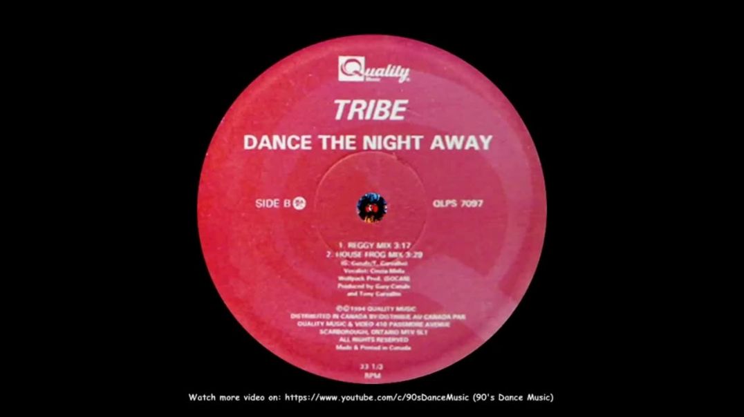 Tribe ft Cinzia Mella - Dance The Night Away (Reggy Mix)