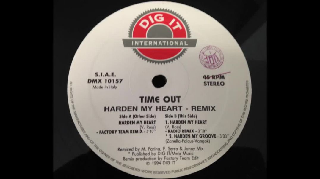 Time Out - Harden My Heart (Remix)