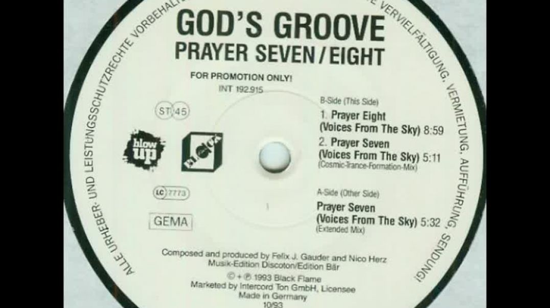 God's Groove - Prayer Eight
