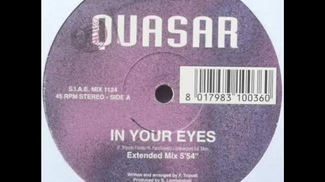 Quasar - In Your Eyes (Extended)