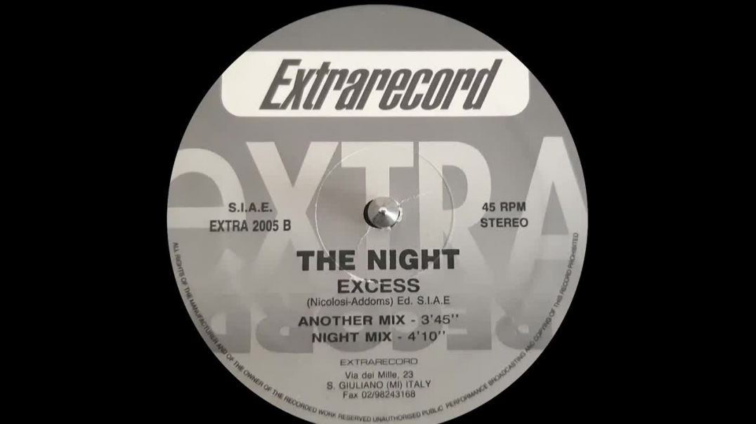 Excess - The night (Night mix)