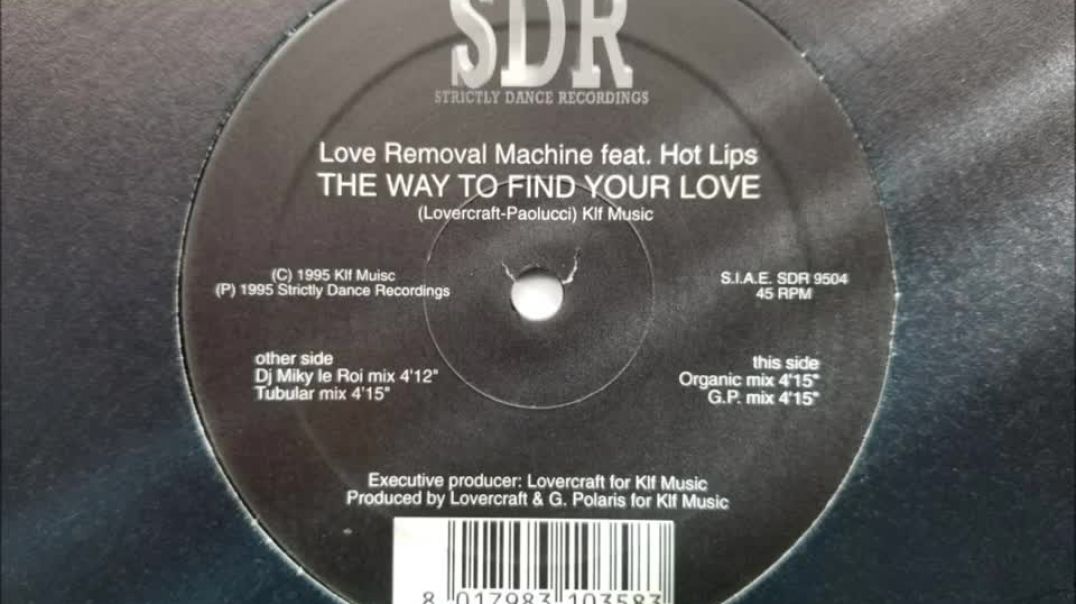 Love Removal Machine - The Way To Find Your Love