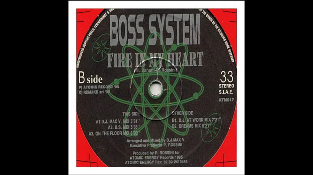Boss System - Fire In My Heart (On The Floor Mix)