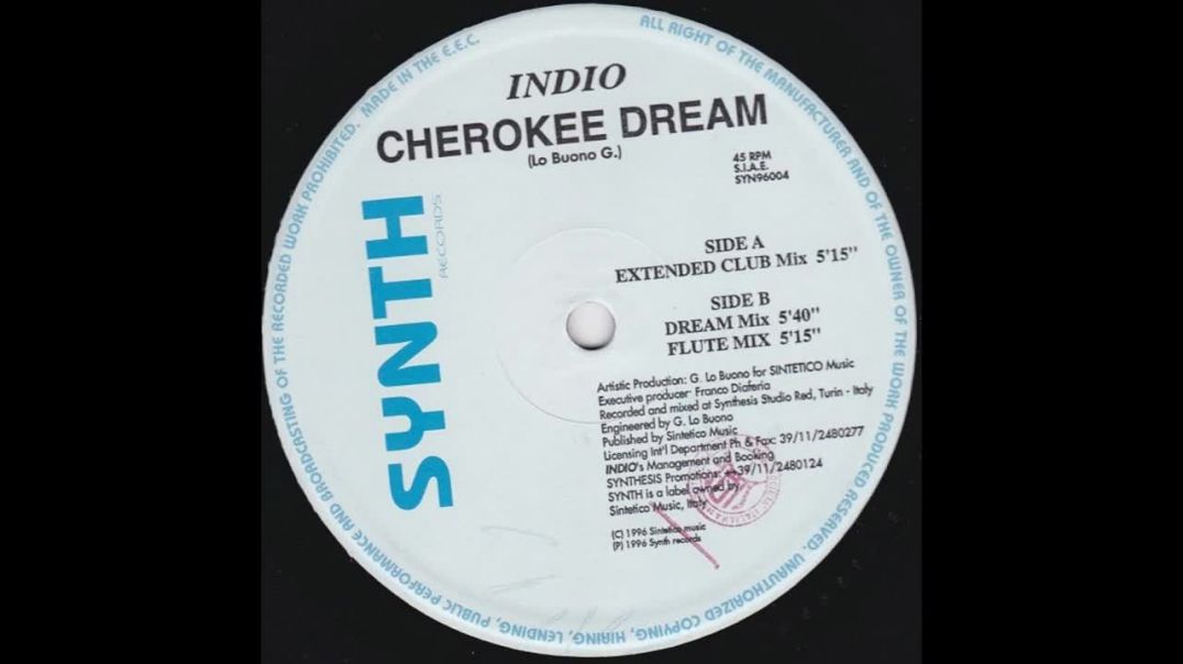 Indio - Cherokee Dream (Extended Club Mix)