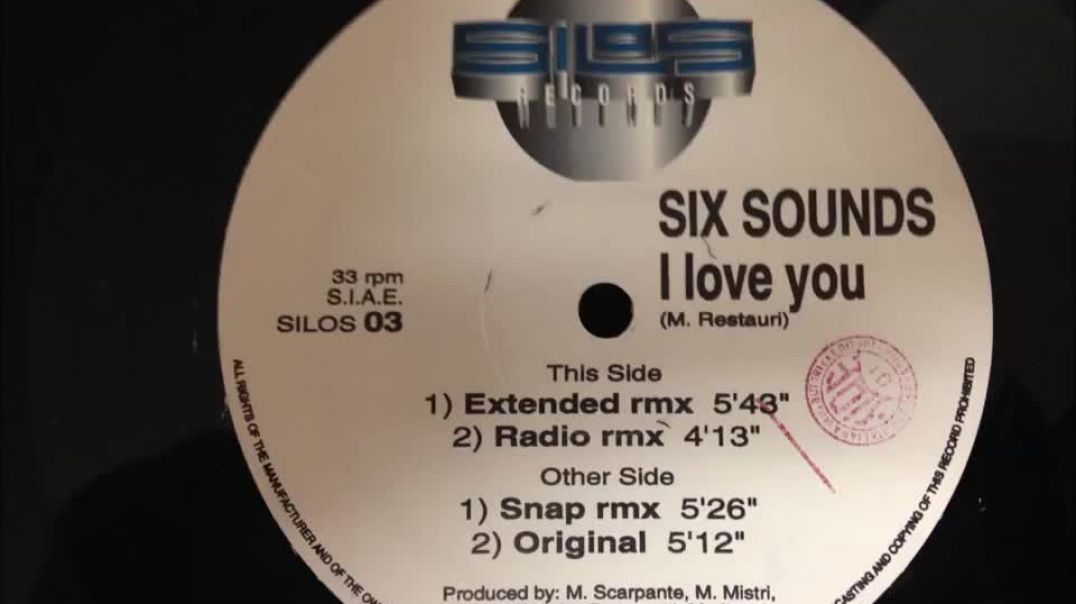 Six Sounds - I Love You