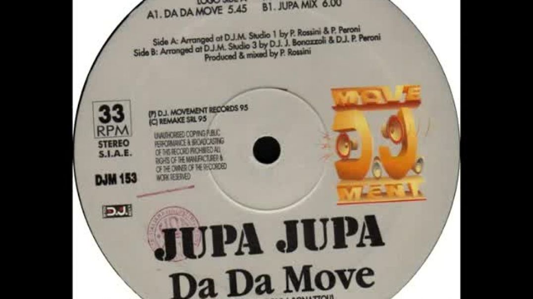 Jupa Jupa - Da Da Move (Jupa Mix)