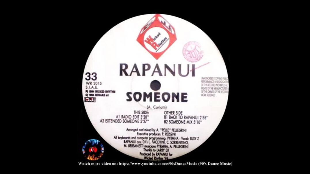 Rapanui - Someone (Extended Someone)