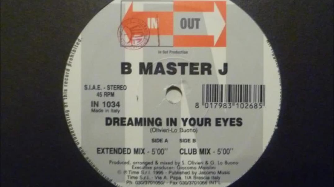 B Master J - Dreaming In Your Eyes