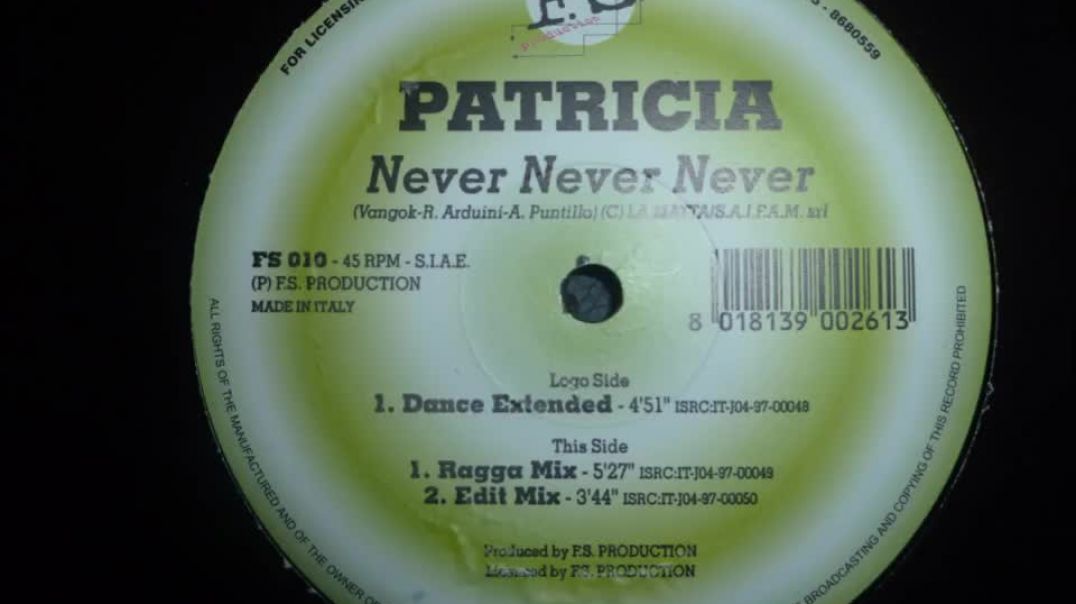 Patricia - Never Never Never