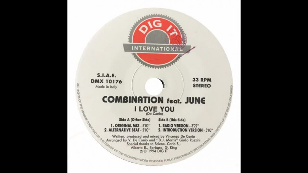 Combination ft June - I Love You (Original Mix)