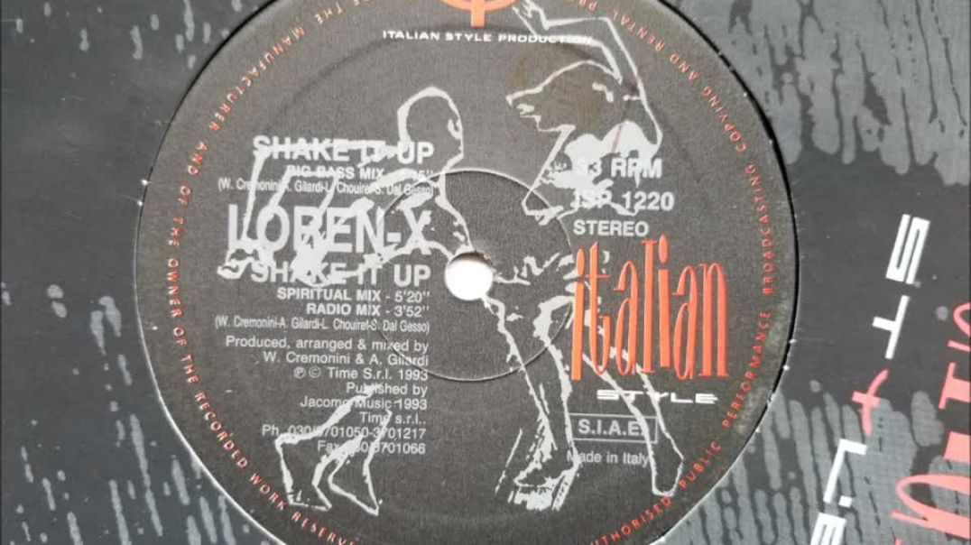 Loren-X - Shake It Up