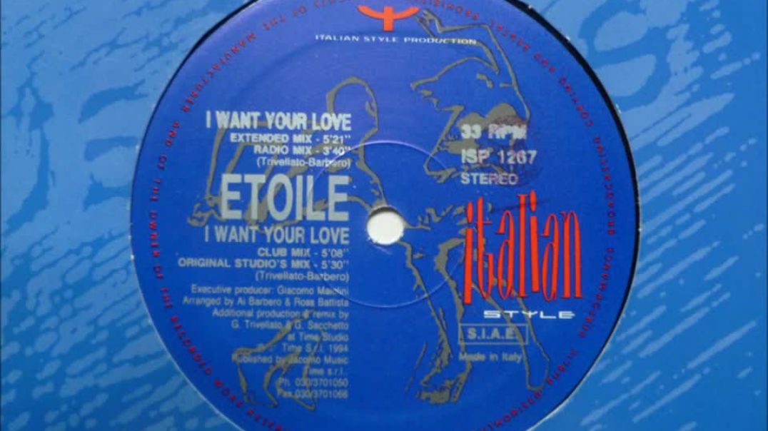 Etoile - I Want Your Love (Studio's Mix)