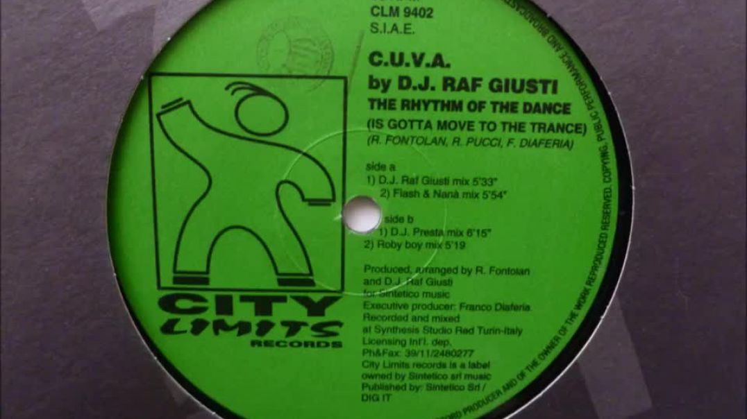 C.U.V.A. by Raf Giusti - The Rhythm Of The Dance