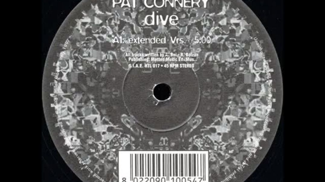 Pat Connery ‎- Dive (Extended Vrs.)