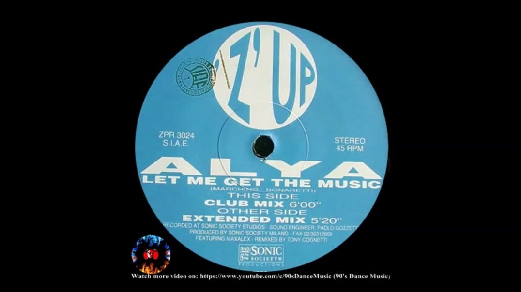Alya - Let Me Get The Music (Club Mix)