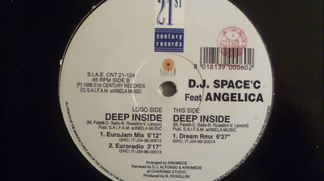 D.J. Space'C ft Angelica - Deep Inside
