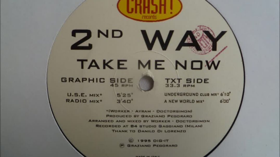 2nd Way - Take Me Now