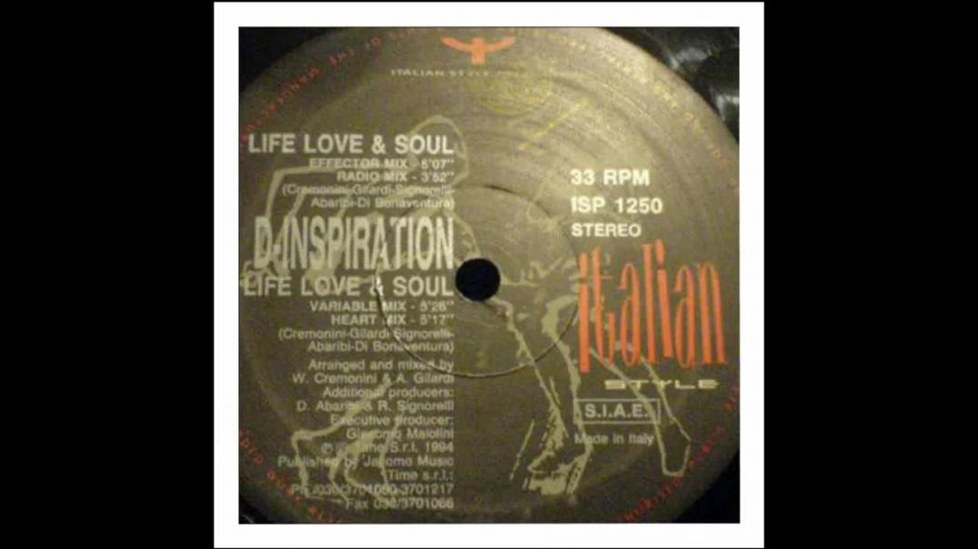 D-Inspiration - Life Love & Soul (Variable Mix)