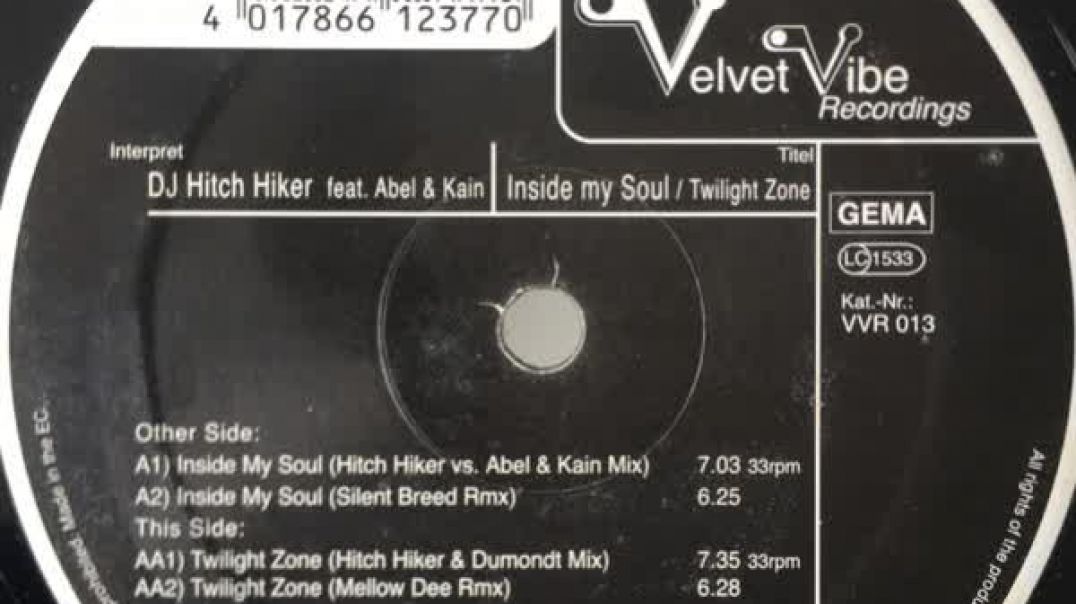 DJ Hitch Hiker ft Abel & Kain - Inside My Soul