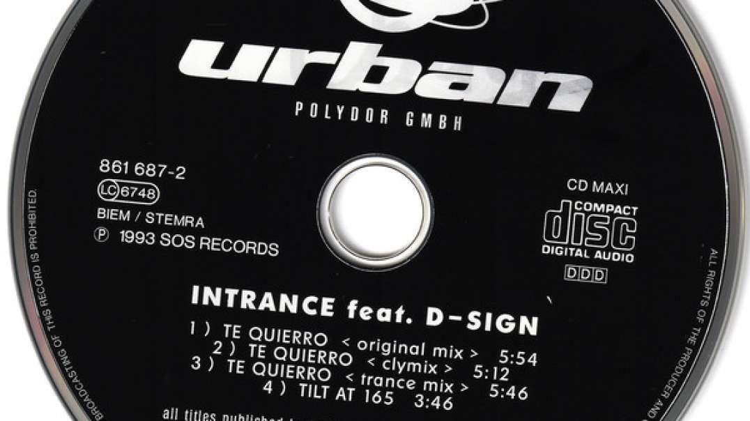 Intrance ft D-Sign - Te Quierro (Trance Mix)
