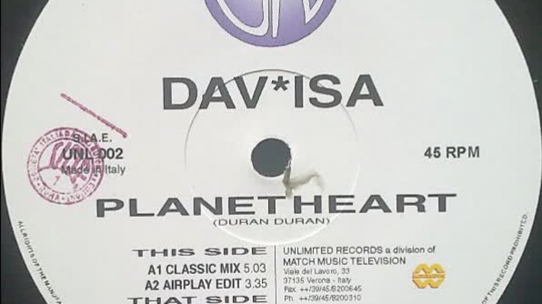 Dav Isa - Planet Earth (Classic Mix)