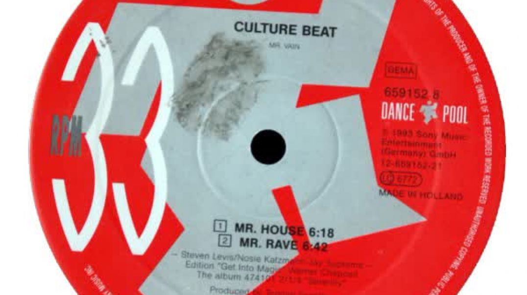 Culture Beat - Mr. Vain (Mr. Rave)