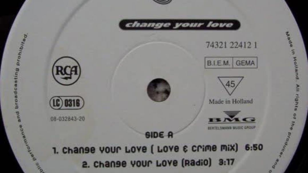 Eclipse ft Angela Martin - Change Your Love (Love & Crime Mix)