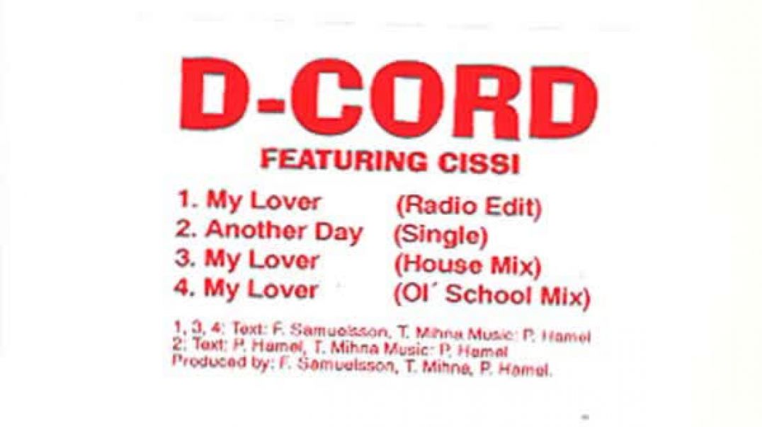 D-Cord Featuring Cissi - Another Day (Single)