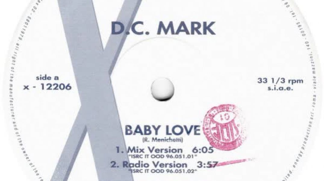 D.C. Mark - Baby Love (Radio Version)