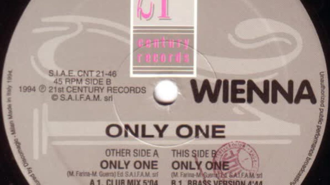 Wienna - Only One (Club Mix)