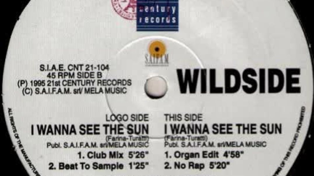 Wildside - I Wanna See The Sun (Club Mix)