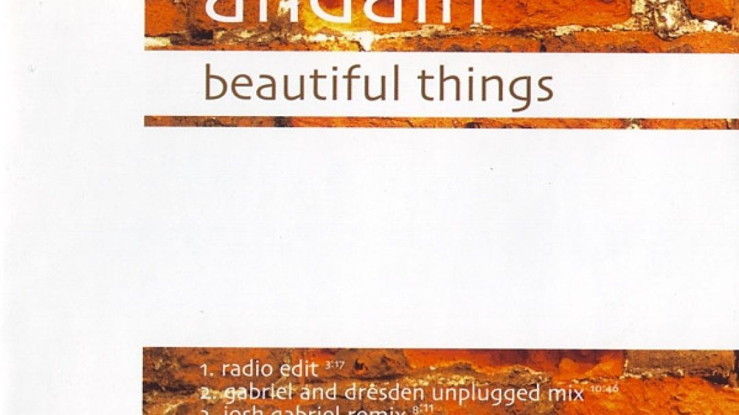 Andain - Beautiful Things (Gabriel & Dresden Radio Edit)